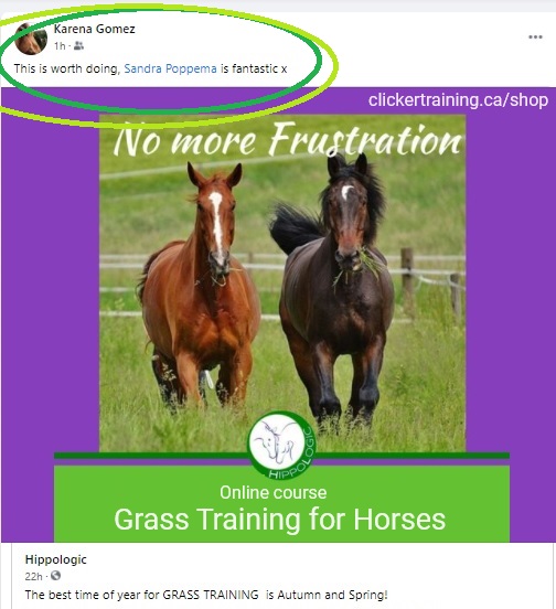 Grass Training praise Karena